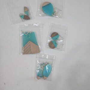 Ocean Themed Earrings 5 Pairs